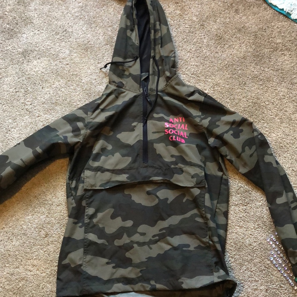 Anti social social club  wind breaker